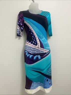 Mary Katrantzou silk dress
